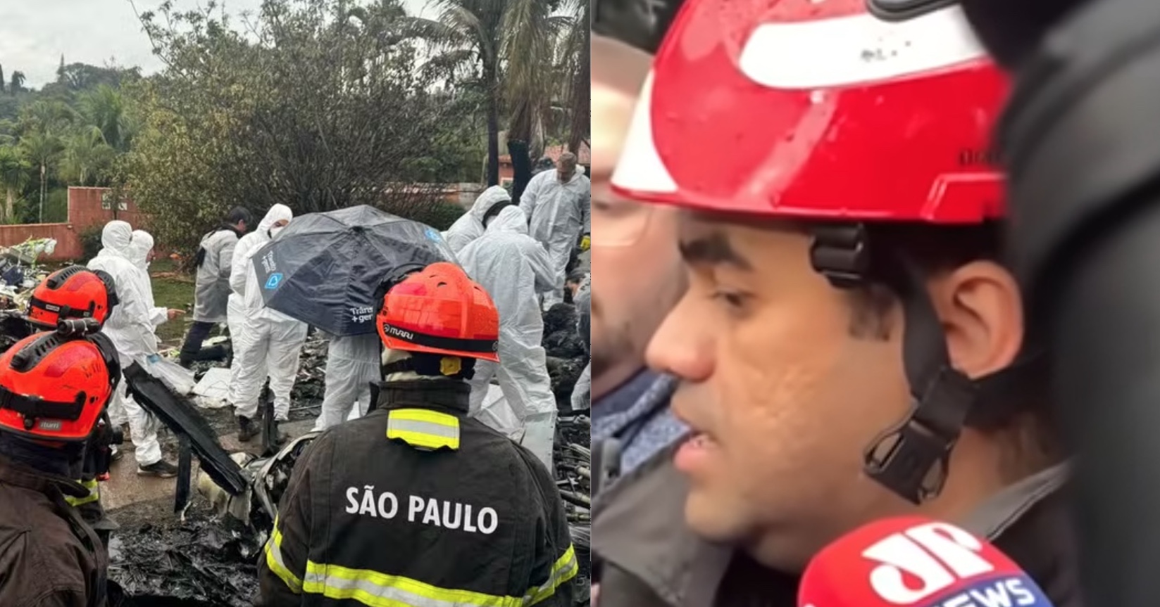 'Corpos estão como se estivessem sentados em seus assentos', diz bombeiro sobre resgate em Vinhedo