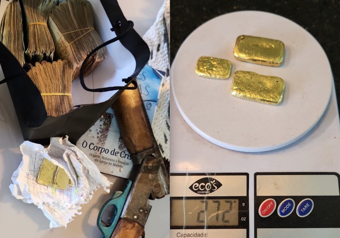 PF prende dupla por venda ilegal de ouro e lavagem de dinheiro