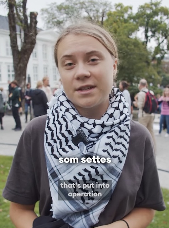 Greta Thunberg é presa na Dinamarca em protesto contra guerra em Gaza
