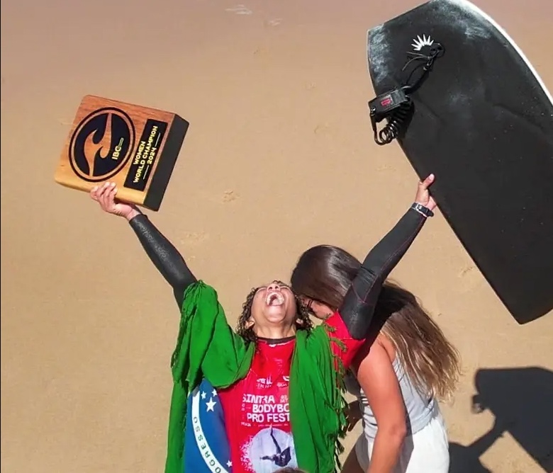 Brasil domina Bodyboarding Mundial feminino com três atletas no top cinco