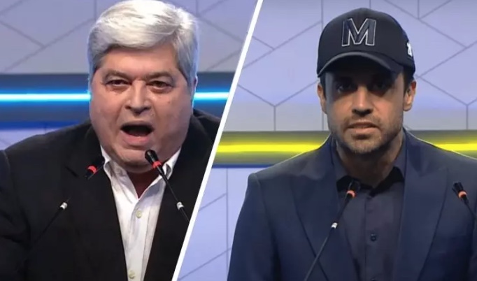 'Se precisar dar porrada, eu dou porrada', disse Datena antes de debate