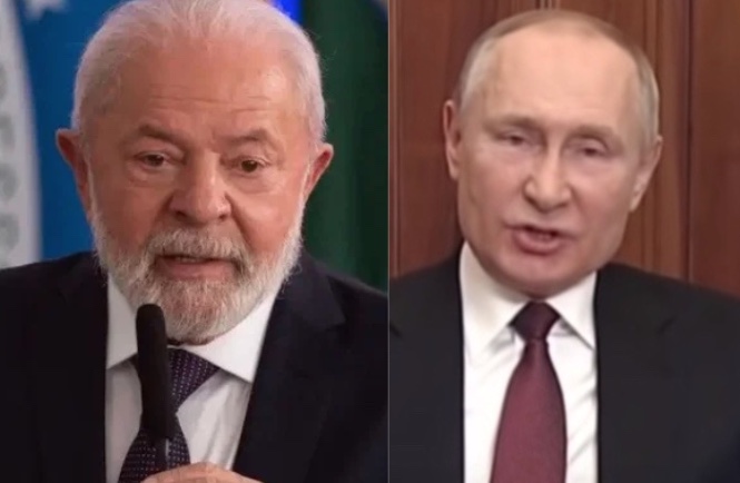 Lula conversa com Putin e discute proposta para encerrar guerra entre Rússia e Ucrânia