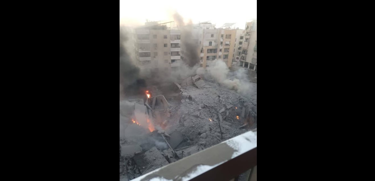 Israel faz mega-ataque contra QG central do Hezbollah em Beirute