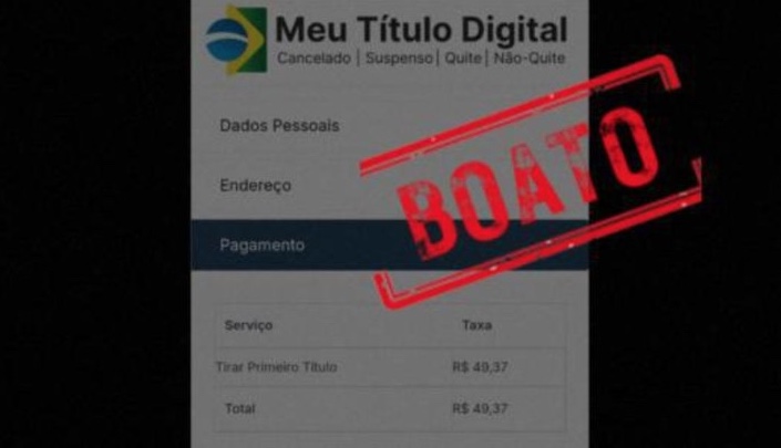 Site que cobra para emitir primeiro título de eleitor é falso, alerta TSE