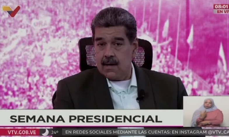 Maduro critica veto do Brasil no Brics e cobra posicionamento de Lula 