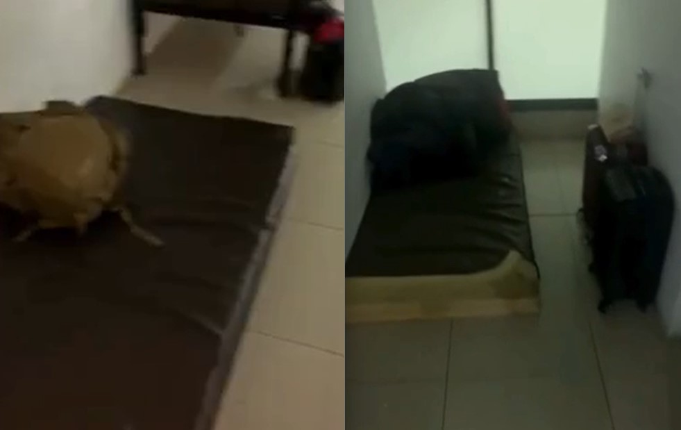 Brasileiros são retidos em aeroporto da Guatemala e ficam em alojamento infestado de baratas