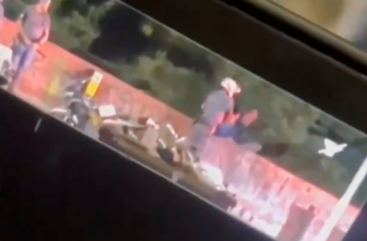 Treze policiais são afastados após PM jogar homem de ponte