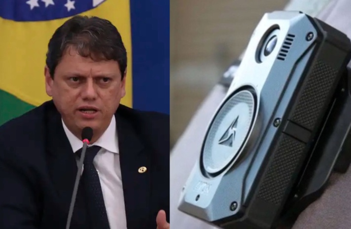 Tarcísio recua e defende ampliação do uso de câmeras corporais pela PM