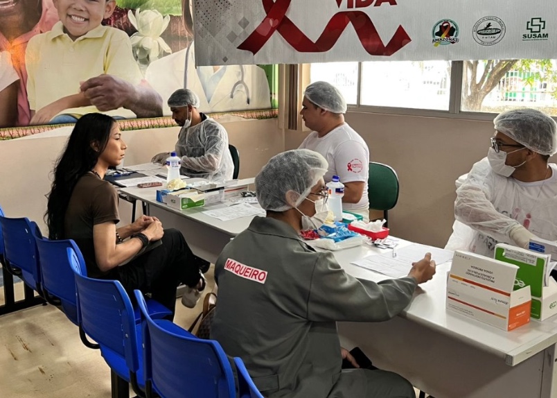 Fundação Medicina Tropical realiza ações para testagem rápida de ISTs