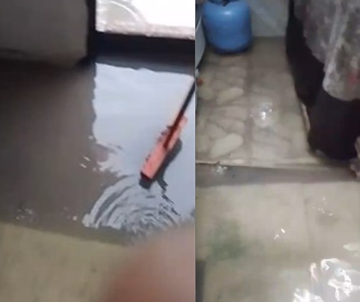 Chuva derruba árvores e deixa casas alagadas em Manaus