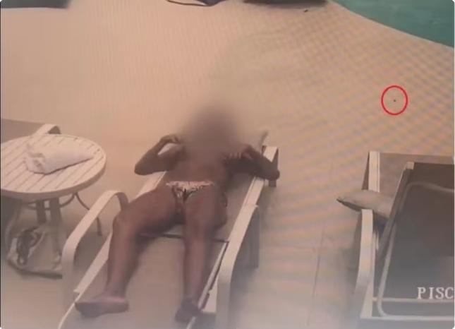 Mulher é atingida por bala perdida enquanto tomava sol em condomínio