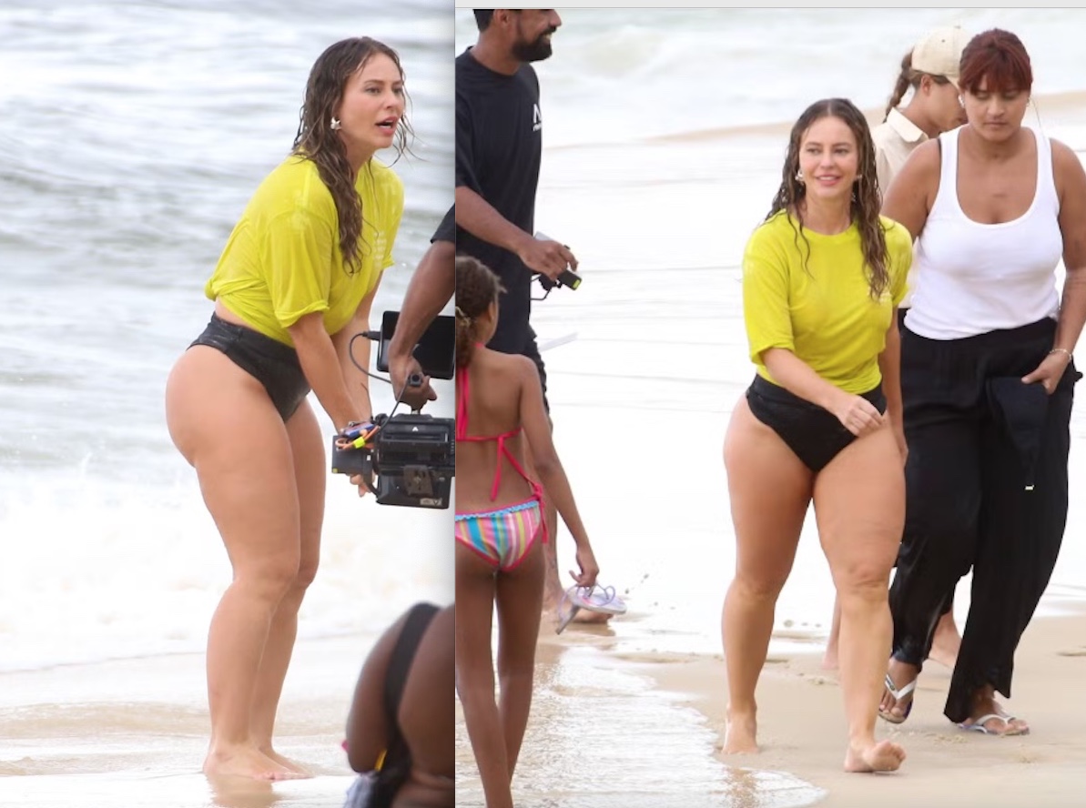 Paolla Oliveira mostra corpão em praia no Rio; veja fotos