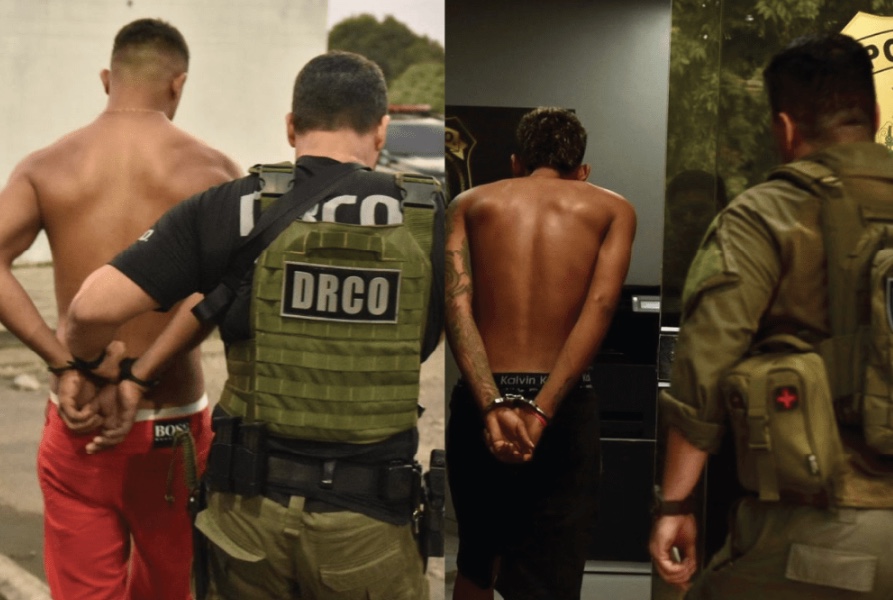 PC prende dupla que perseguiu e atirou contra escrivão em ataque à base virtual em Manaus