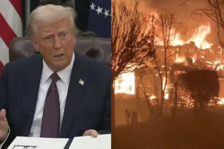 Trump ameaça cortar ajuda para Los Angeles em meio a incêndios florestais