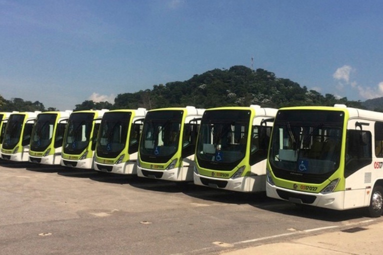 Sinetram informa ocorrência de paralisação ilegal de 17 ônibus da Via Verde