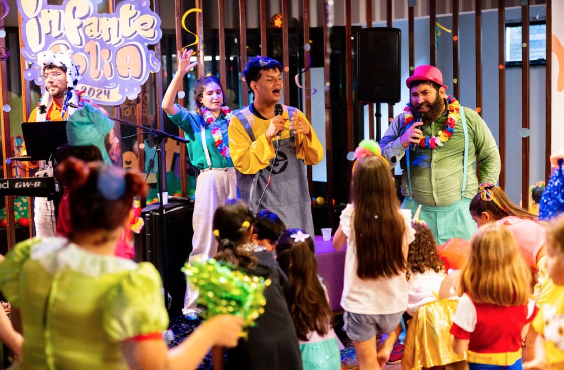 'Infante Folia' anima o Carnaval infantil no Espaço Cultural de Manaus