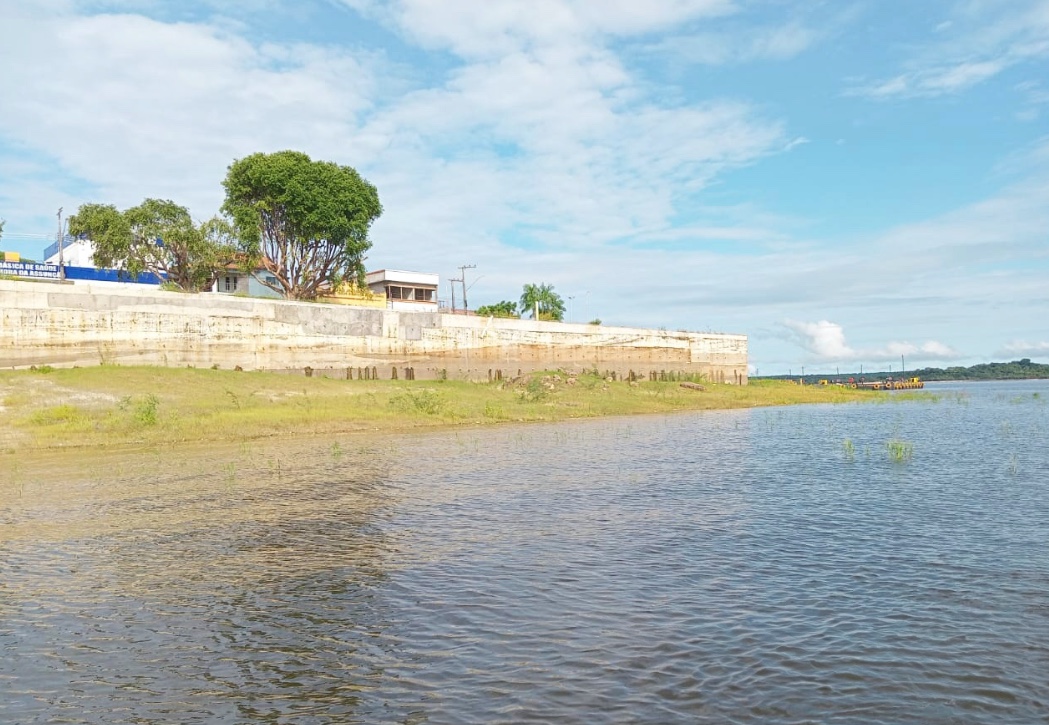 Obra de contenção e recuperação da orla de Nhamundá é concluída