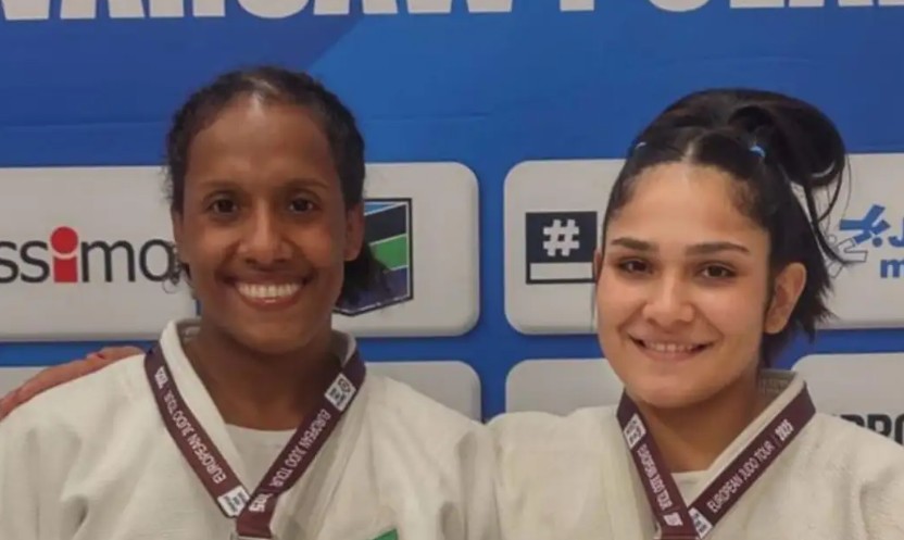 Judocas brasileiras fazem dobradinha no pódio do Open Europeu