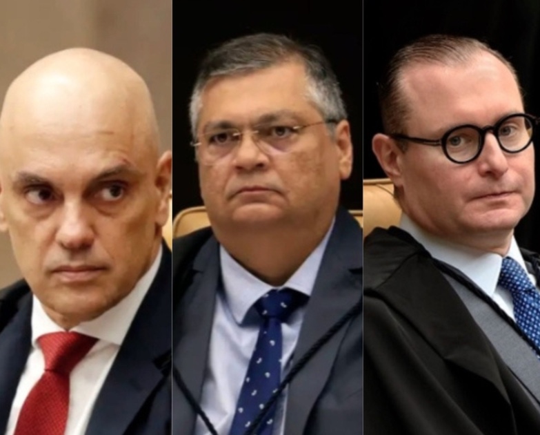 STF mantém Moraes, Dino e Zanin em julgamento contra Bolsonaro