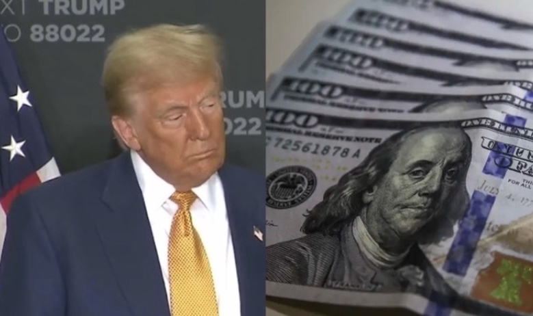 Dólar abre em forte queda com investidores repercutindo tarifaço de Trump
