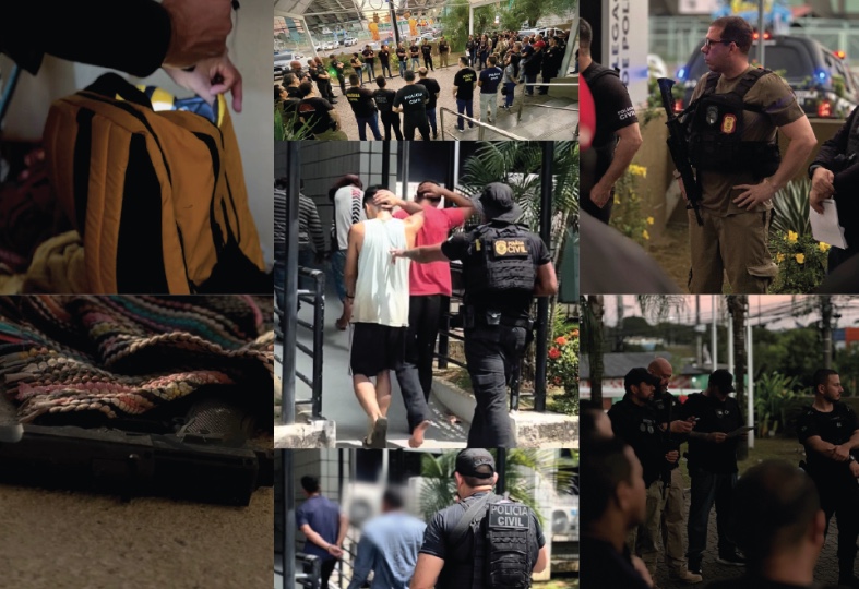 Operação manda para a cadeia 30 envolvidos crimes violentos em Manaus
