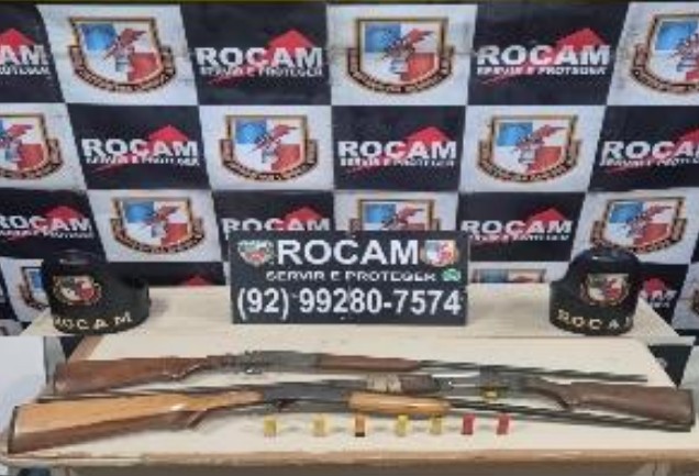 Piratas de rio são presos com arsenal de narcotraficantes em Coari