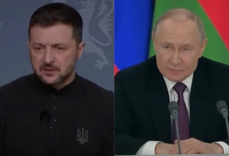 Zelensky cancela participação em diálogo de paz após ausência de Putin 