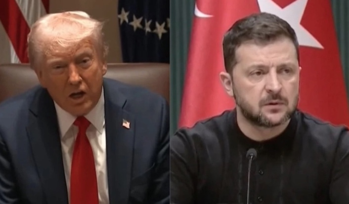Zelensky quer reunir com Trump e Putin para tentar cessar-fogo