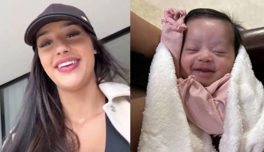 Filha de Bia Miranda recebe alta após um mês internada