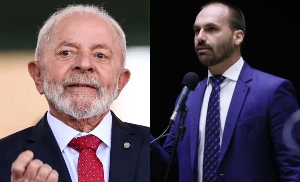 Lula vê 'prática terrorista' de Eduardo Bolsonaro e diz que Brasil defenderá Moraes e STF