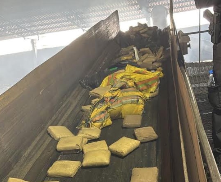 Polícia Federal incinera 3,5 toneladas de drogas no Amazonas