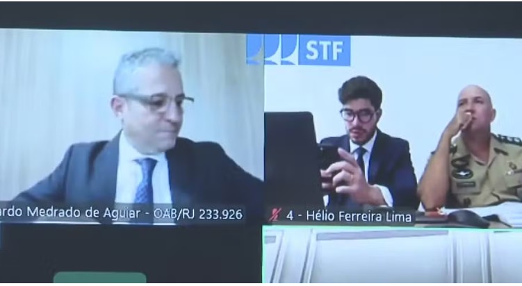 Moraes dá 10 minutos para militar tirar farda em audiência sobre golpe