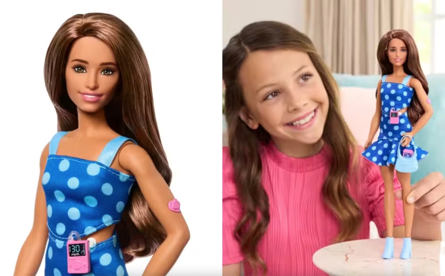 Mattel lança boneca Barbie com diabetes tipo 1