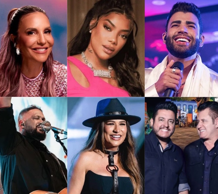 Simone, Gusttavo Lima, Ivete Sangalo e mais: veja atrações do Sou Manaus