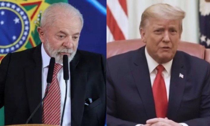 Trump diz que deve conversar com Lula em "algum momento, mas não agora"