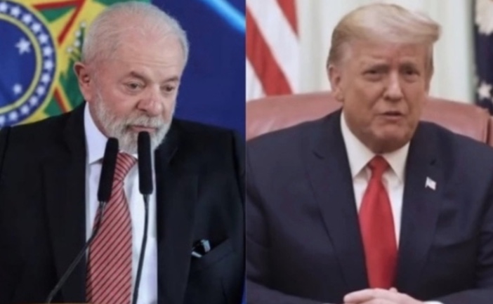 'Não é um gringo que vai dar ordem neste presidente', diz Lula sobre Trump