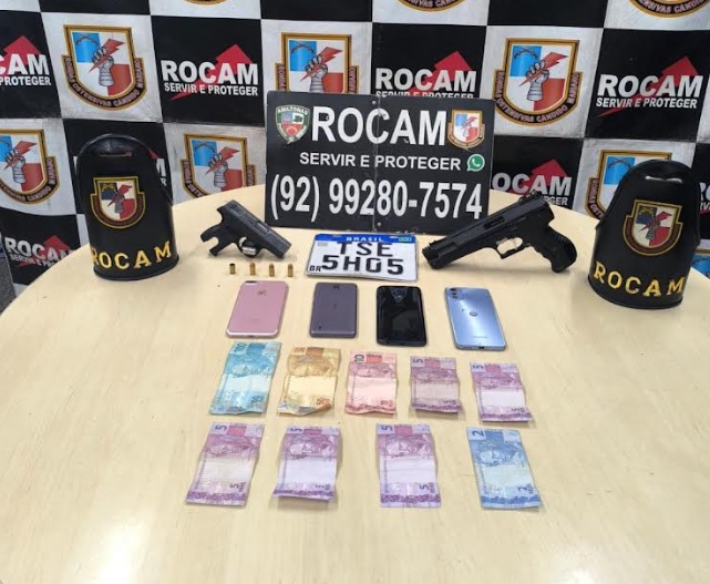 Suspeito de arrastões em Manaus é preso pela Rocam