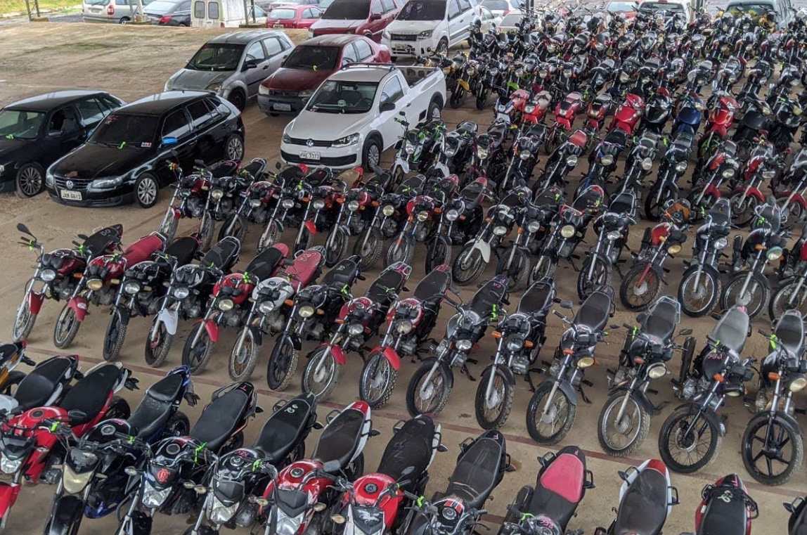 Detran-AM promove leilão online com 305 veículos na próxima segunda-feira