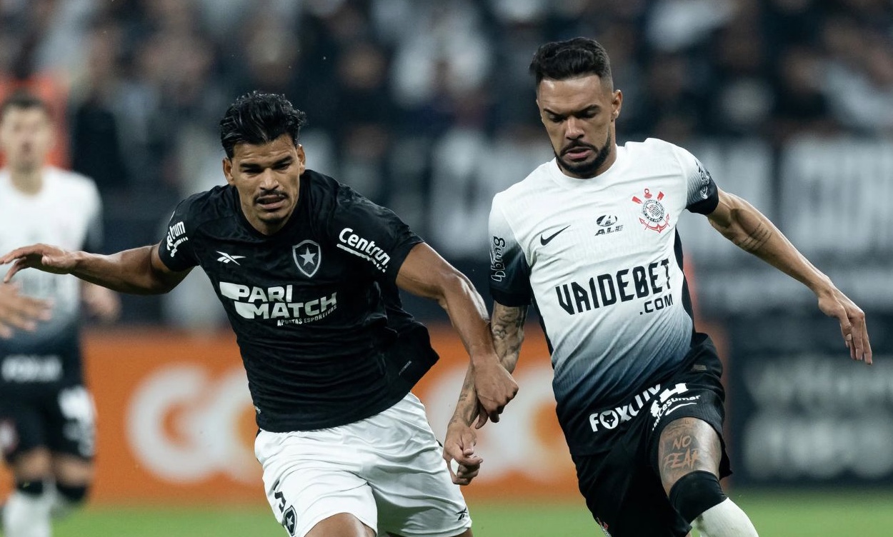 Botafogo enfrenta Corinthians neste sábado; saiba onde assistir