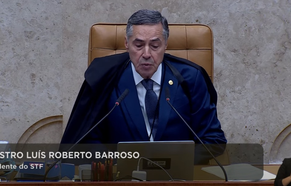 Na reabertura do STF, Barroso condena punição dos EUA a Moraes