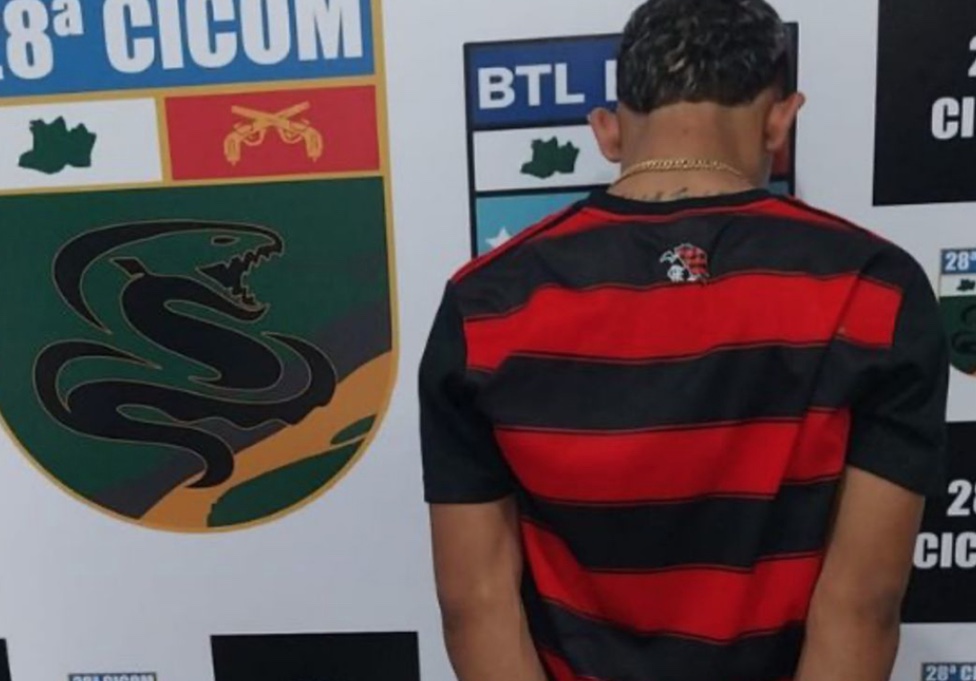 "Feião" é preso durante patrulhamento no Colônia Antônio Aleixo