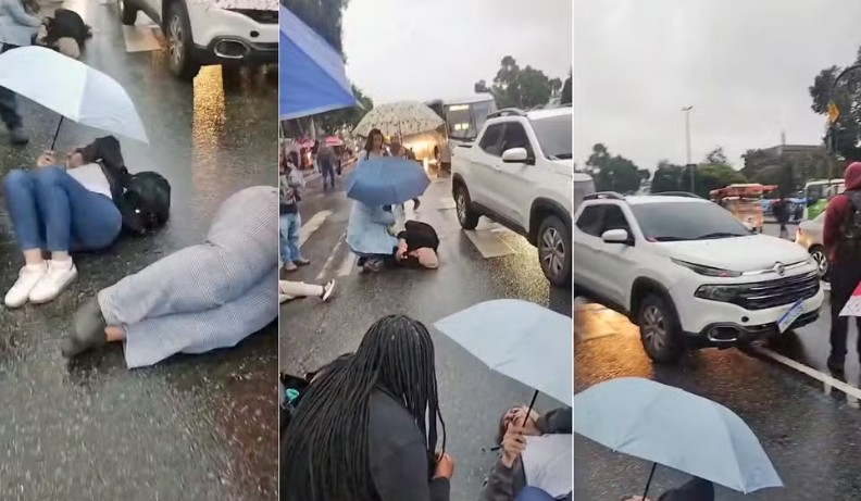 Seis pessoas são atropeladas em avenida no centro do Rio de Janeiro