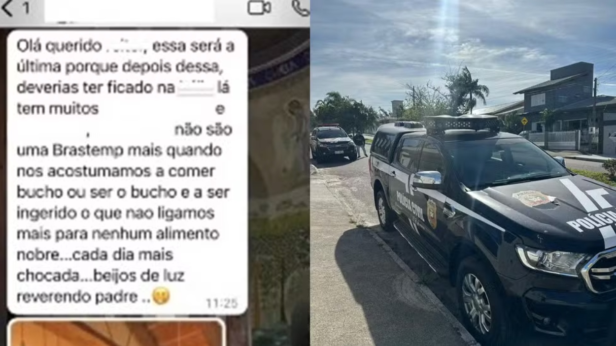 Mulher é investigada por perseguir padre após rejeição amorosa em SC