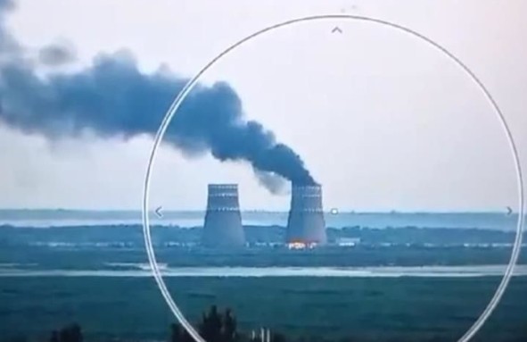 Ataque da Ucrânia provoca incêndio em usina nuclear na Rússia