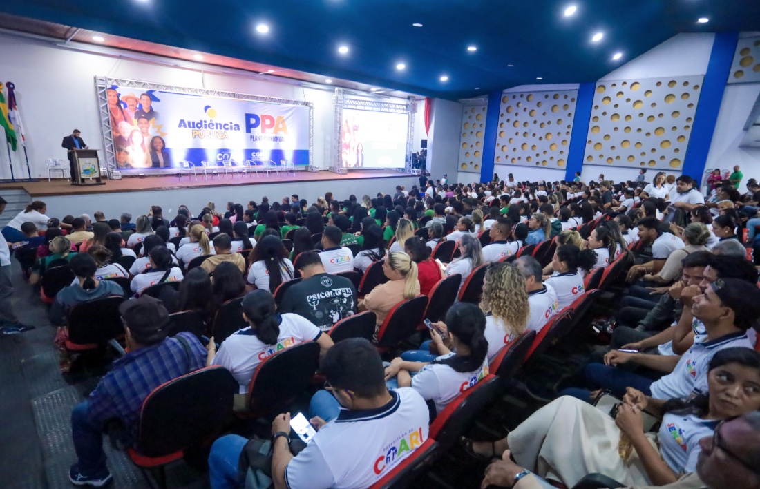 Prefeitura de Coari realiza audiência pública para debater PPA 2026-2029