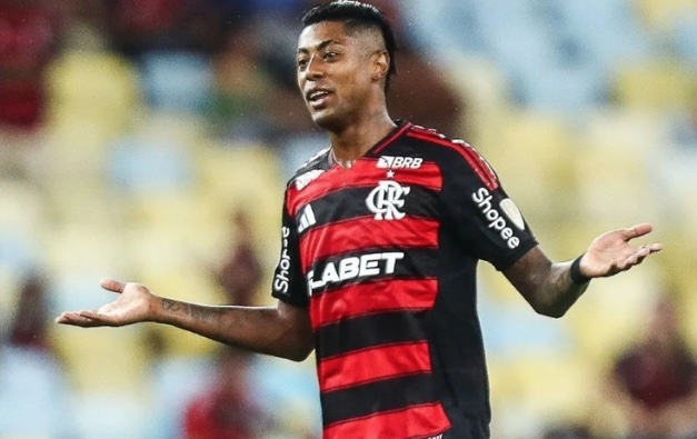 Bruno Henrique, do Flamengo, é condenado e suspenso por 12 jogos