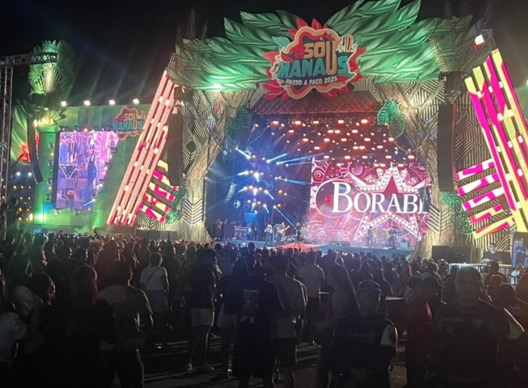 Confira os horários dos shows nacionais do Festival Sou Manaus neste sábado