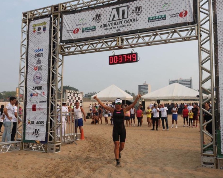 Marinha do Brasil promove Aquathlon Naval na Ponta Negra neste domingo