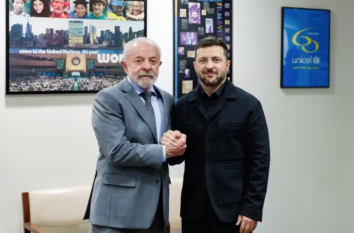 Em encontro com Zelensky, Lula volta a defender criação do "Clube da Paz"