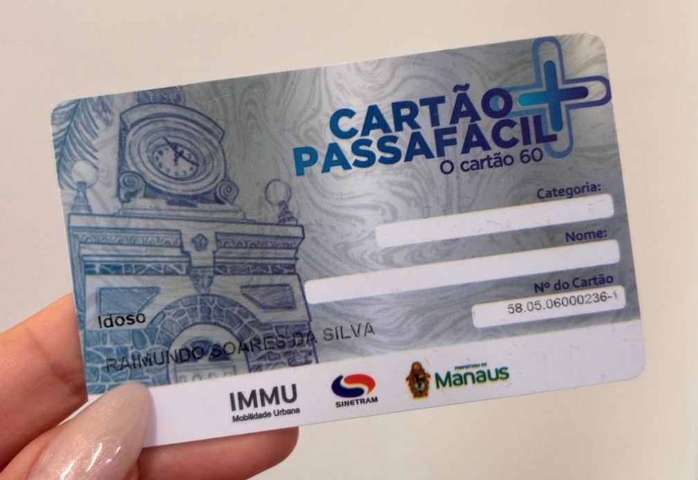 Manaus lança cartão PassaFácil+ para idosos